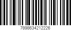 Código de barras (EAN, GTIN, SKU, ISBN): '7898634212226'