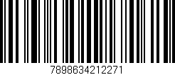 Código de barras (EAN, GTIN, SKU, ISBN): '7898634212271'