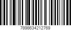Código de barras (EAN, GTIN, SKU, ISBN): '7898634212769'