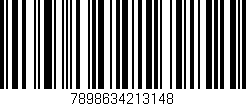 Código de barras (EAN, GTIN, SKU, ISBN): '7898634213148'