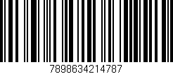 Código de barras (EAN, GTIN, SKU, ISBN): '7898634214787'