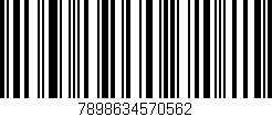 Código de barras (EAN, GTIN, SKU, ISBN): '7898634570562'