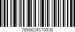 Código de barras (EAN, GTIN, SKU, ISBN): '7898634570838'