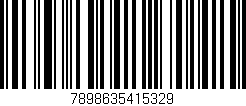 Código de barras (EAN, GTIN, SKU, ISBN): '7898635415329'