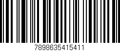 Código de barras (EAN, GTIN, SKU, ISBN): '7898635415411'