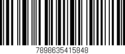 Código de barras (EAN, GTIN, SKU, ISBN): '7898635415848'