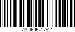 Código de barras (EAN, GTIN, SKU, ISBN): '7898635417521'