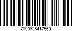 Código de barras (EAN, GTIN, SKU, ISBN): '7898635417569'