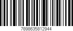 Código de barras (EAN, GTIN, SKU, ISBN): '7898635812944'