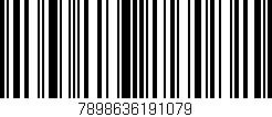 Código de barras (EAN, GTIN, SKU, ISBN): '7898636191079'