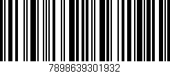 Código de barras (EAN, GTIN, SKU, ISBN): '7898639301932'
