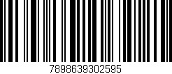 Código de barras (EAN, GTIN, SKU, ISBN): '7898639302595'