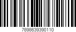 Código de barras (EAN, GTIN, SKU, ISBN): '7898639390110'