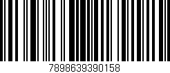 Código de barras (EAN, GTIN, SKU, ISBN): '7898639390158'