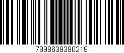 Código de barras (EAN, GTIN, SKU, ISBN): '7898639390219'