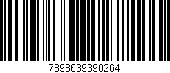 Código de barras (EAN, GTIN, SKU, ISBN): '7898639390264'