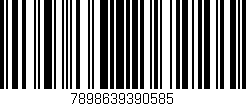 Código de barras (EAN, GTIN, SKU, ISBN): '7898639390585'
