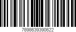 Código de barras (EAN, GTIN, SKU, ISBN): '7898639390622'