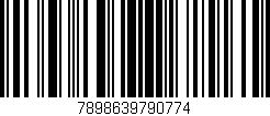 Código de barras (EAN, GTIN, SKU, ISBN): '7898639790774'