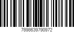 Código de barras (EAN, GTIN, SKU, ISBN): '7898639790972'