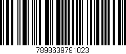 Código de barras (EAN, GTIN, SKU, ISBN): '7898639791023'