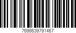 Código de barras (EAN, GTIN, SKU, ISBN): '7898639791467'