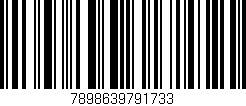 Código de barras (EAN, GTIN, SKU, ISBN): '7898639791733'