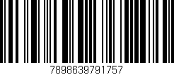 Código de barras (EAN, GTIN, SKU, ISBN): '7898639791757'