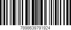 Código de barras (EAN, GTIN, SKU, ISBN): '7898639791924'