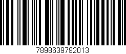 Código de barras (EAN, GTIN, SKU, ISBN): '7898639792013'