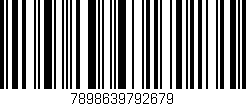 Código de barras (EAN, GTIN, SKU, ISBN): '7898639792679'