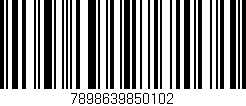 Código de barras (EAN, GTIN, SKU, ISBN): '7898639850102'