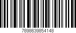 Código de barras (EAN, GTIN, SKU, ISBN): '7898639854148'