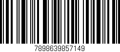 Código de barras (EAN, GTIN, SKU, ISBN): '7898639857149'