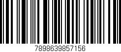 Código de barras (EAN, GTIN, SKU, ISBN): '7898639857156'
