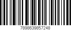 Código de barras (EAN, GTIN, SKU, ISBN): '7898639857248'