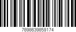Código de barras (EAN, GTIN, SKU, ISBN): '7898639859174'