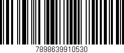 Código de barras (EAN, GTIN, SKU, ISBN): '7898639910530'