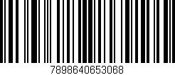 Código de barras (EAN, GTIN, SKU, ISBN): '7898640653068'
