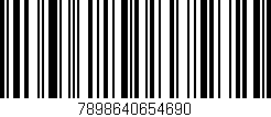 Código de barras (EAN, GTIN, SKU, ISBN): '7898640654690'