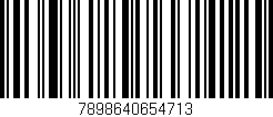 Código de barras (EAN, GTIN, SKU, ISBN): '7898640654713'