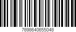 Código de barras (EAN, GTIN, SKU, ISBN): '7898640655048'