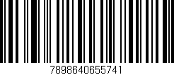 Código de barras (EAN, GTIN, SKU, ISBN): '7898640655741'