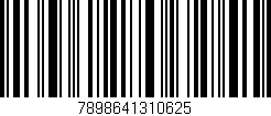 Código de barras (EAN, GTIN, SKU, ISBN): '7898641310625'