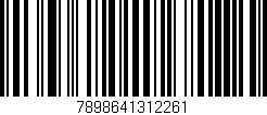 Código de barras (EAN, GTIN, SKU, ISBN): '7898641312261'