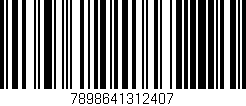 Código de barras (EAN, GTIN, SKU, ISBN): '7898641312407'