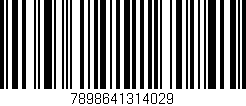 Código de barras (EAN, GTIN, SKU, ISBN): '7898641314029'
