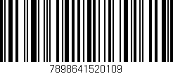 Código de barras (EAN, GTIN, SKU, ISBN): '7898641520109'
