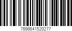 Código de barras (EAN, GTIN, SKU, ISBN): '7898641520277'