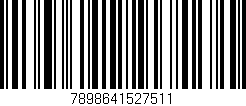 Código de barras (EAN, GTIN, SKU, ISBN): '7898641527511'